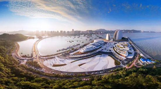 2016年12月31日,由北京市建筑设计研究院有限公司(BIAD)设计的,中国唯一建设在海岛上的歌剧院——珠海歌剧院迎来了竣工后的首演。(北京市建筑设计研究院有限公司供图)