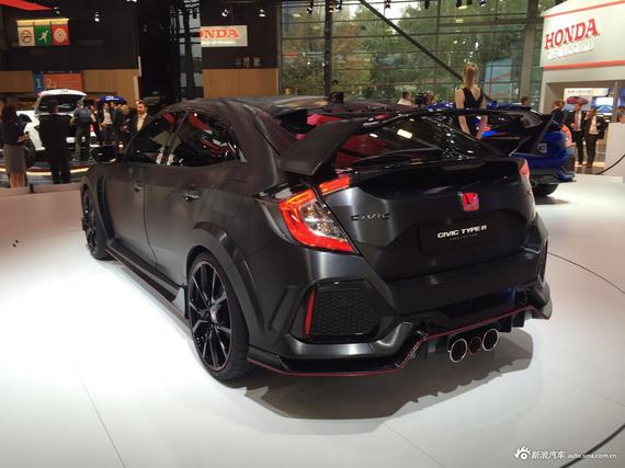 红标本田杀器!全新思域TYPE R更多信息_深圳