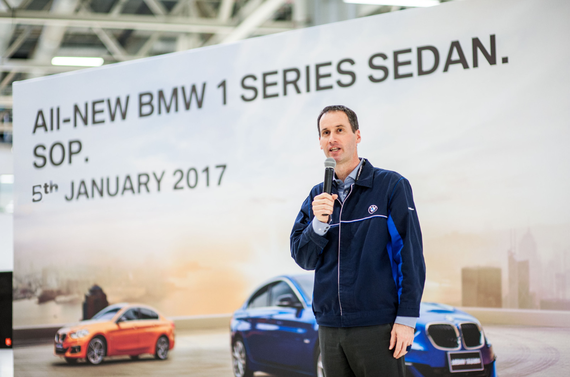 全新BMW 1系运动轿车正式下线