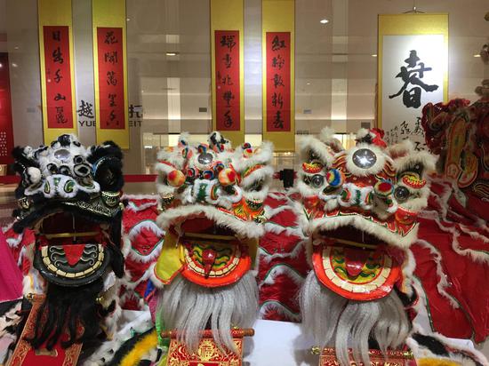 狮头艺术展示