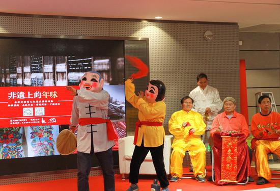 大头佛表演