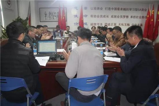 中山市江西赣州商会召开2017年首次秘书长工