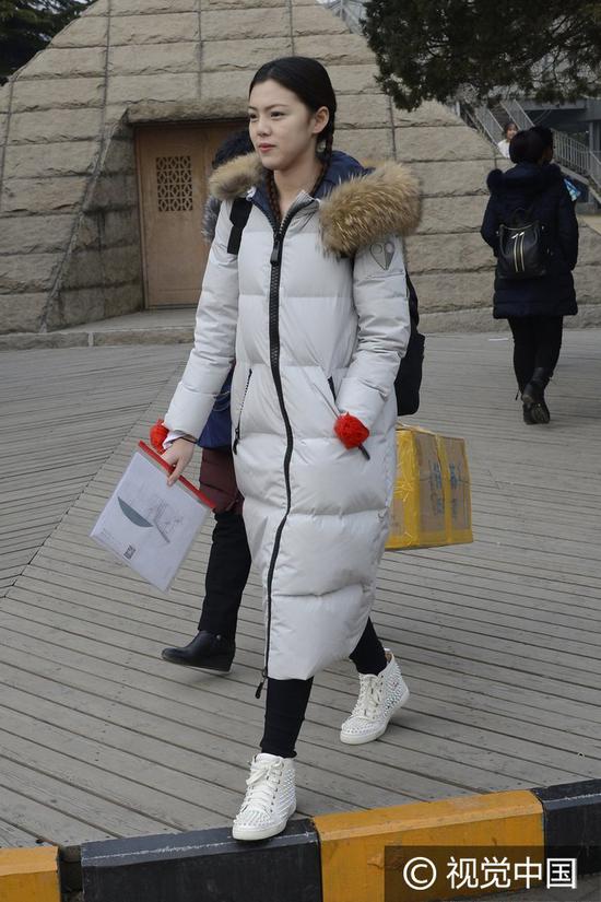 2017年2月19日,北京,北京电影学院艺考复试现场,俊男美女拼颜值、比才艺