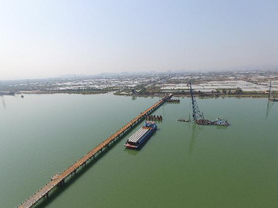 珠海着力推动重要交通项目 香海大桥正全面建