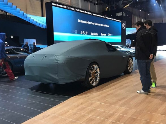 2017日内瓦车展探馆:AMG GT4预告/实车图