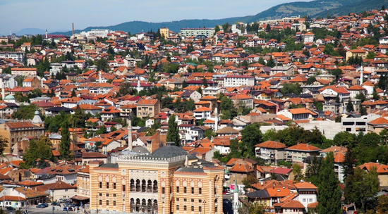 萨拉热窝（Sarajevo），波黑波斯尼亚-黑塞哥维那的首都和经济、文化中心