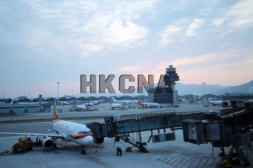 图:香港国际机场。来源:香港中通社