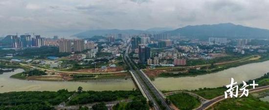 万达项目入驻，惠州大亚湾的城市建设将再次扩容提质。南方日报记者 王昌辉摄