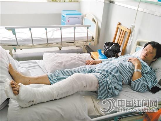 术后，江门市第二人民医院还提供了免费的床位给患者康复治疗。医院提供
