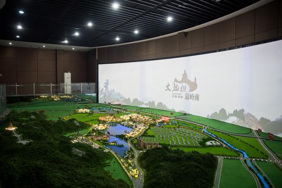 西樵山整体规划沙盘介绍