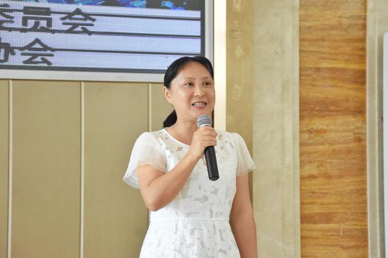 梧州市旅游发展委副主任叶健媛发言