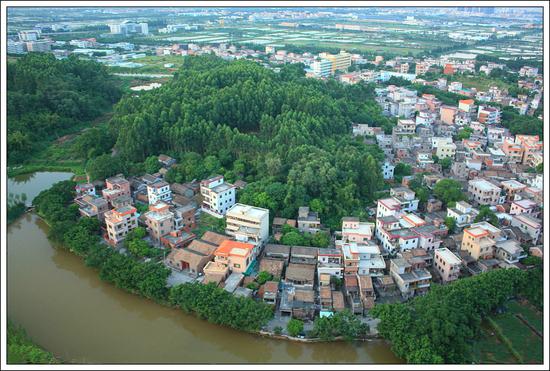 丹灶村高空远景图