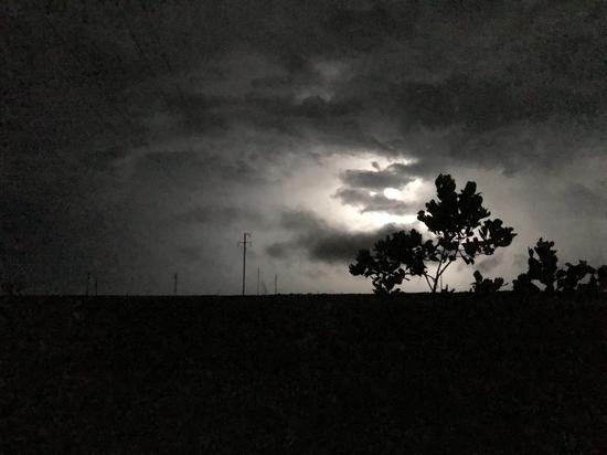 湛江供电局连夜搜寻雷击地点 紧急抢修受损线