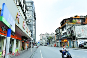 升平路老城区。广州日报全媒体记者陈枫摄