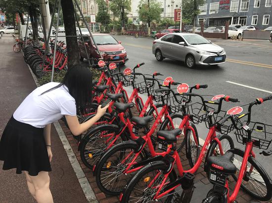 莞企自主研发的小强共享单车来了 周日前可免费骑