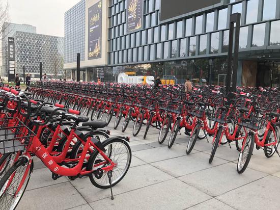 莞企自主研发的小强共享单车来了 周日前可免
