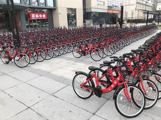 莞企自主研发的小强共享单车来了 周日前可免