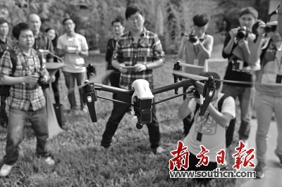 深港创新深度互动,大疆创新等链接两地创新要素崛起的企业层出不穷。南方日报记者 鲁力 摄
