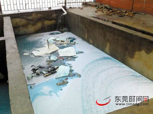 中堂一工厂非法排污每天6吨重金属废水直排东江 资料图