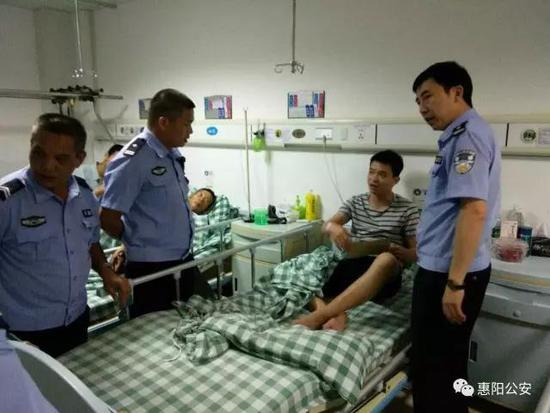 受伤协警黎碧通