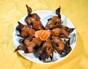 脆皮鸽