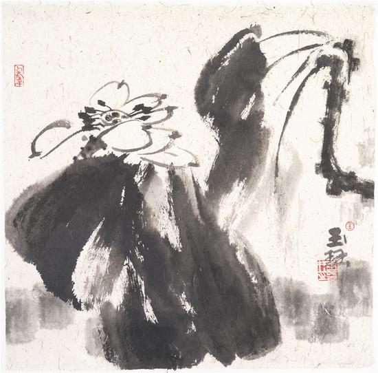 清韵 中国画 70cm×70cm 2015年 广东美术馆藏