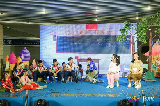 家有酷宝”粤TV首届少儿才艺大赛海选现场