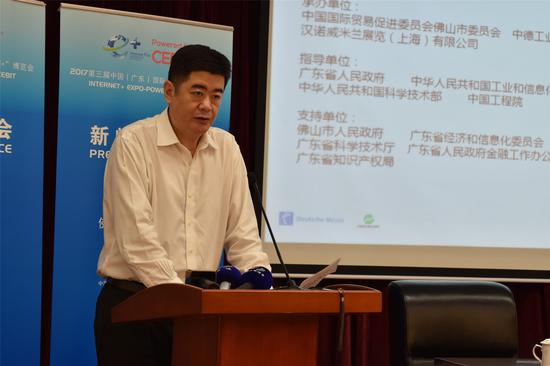 汉诺威米兰展览会（中国）有限公司董事总经理刘国良致辞