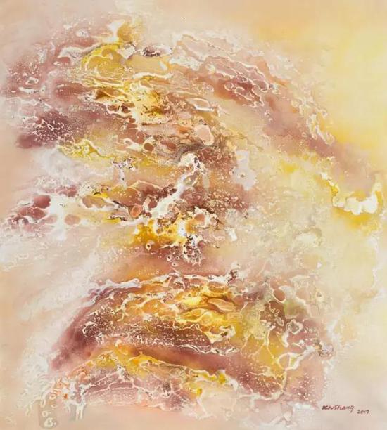 “梦幻银河”系列4224 111cm×97cm 2017年