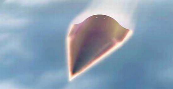 　　高超音速巡航导弹想象图