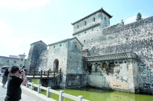 仁化双峰寨，朱德部队曾在此组织农民暴动。