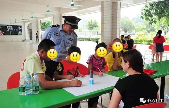 童画寄托期盼