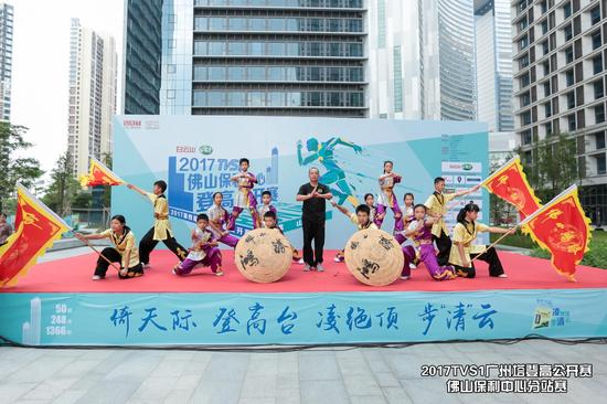 赛前精彩功夫表演