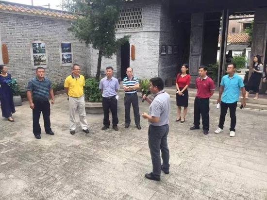 ▲专家走访现场