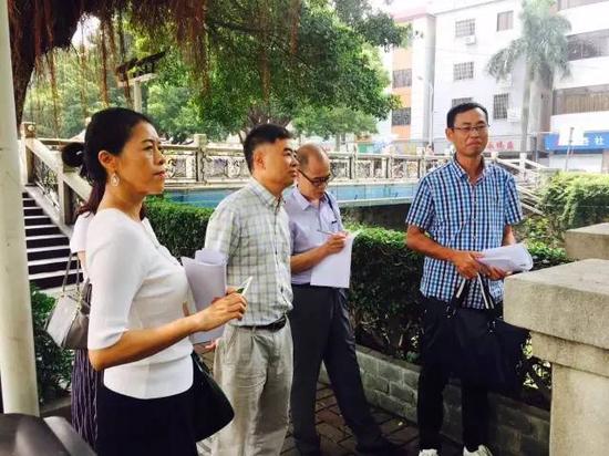 ▲专家评分现场