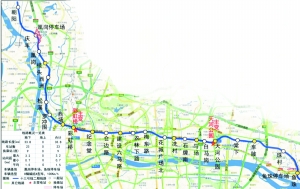 地铁十三号线二期年底有望开工 可缓解黄埔大