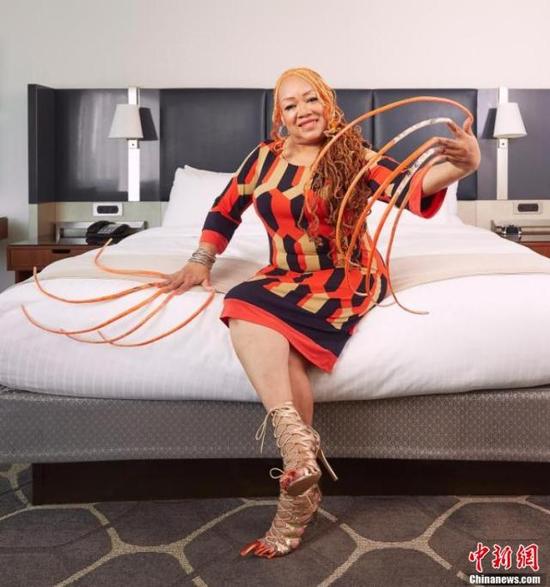 双手最长指甲（女性）