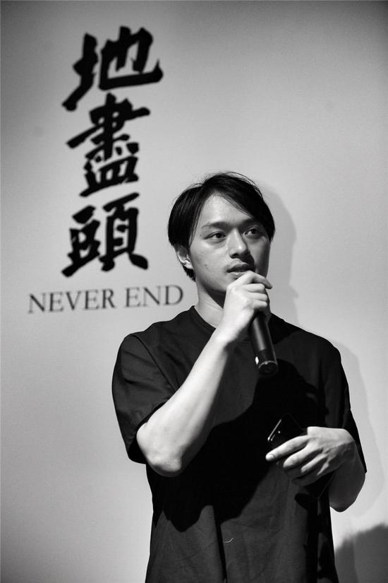 艺术家林俊杰在开幕式上致辞