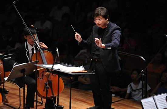 荔湾区青少年宫交响乐团星海首演音乐会完美上