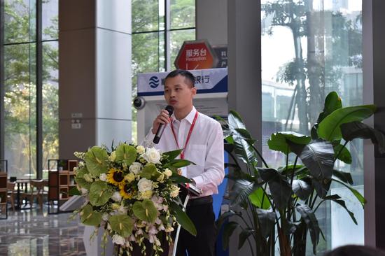 广东科融创孵化服务有限公司副总经理陈志峰