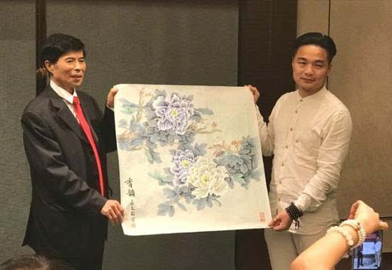 中国工笔画新生力量代表 禅意书画家吴文锋专