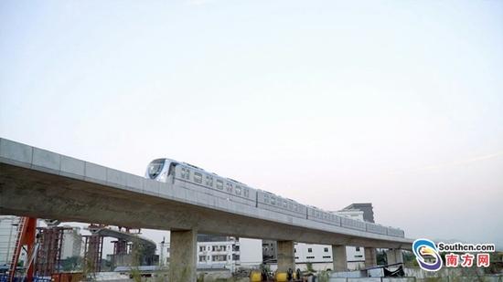 穗四条地铁新线全部进入运营调试阶段 计划年