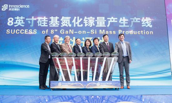 中国首条8英寸硅基氮化镓生产线在珠海投产_