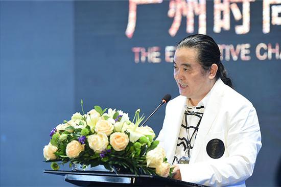 广州时尚周组委会主席李基海演讲