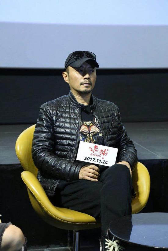 主演张涵予接受媒体采访
