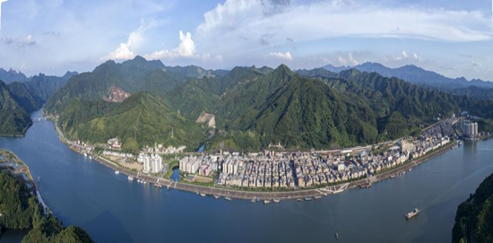 连江口镇全貌图