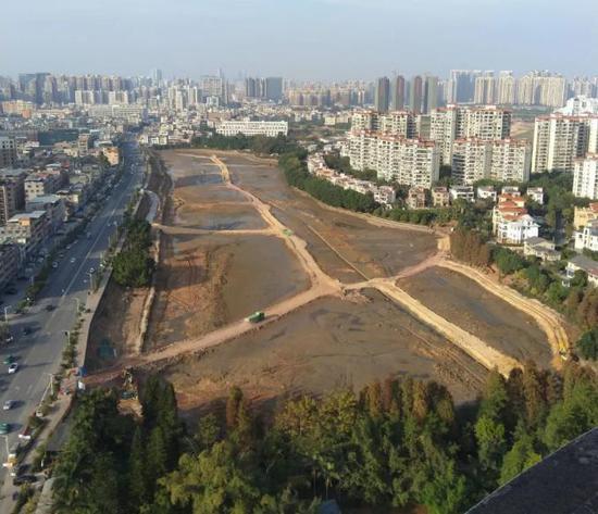 老金山湖,图片来自网友@我惠州土人