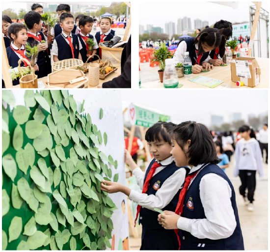 同学们积极参与活动