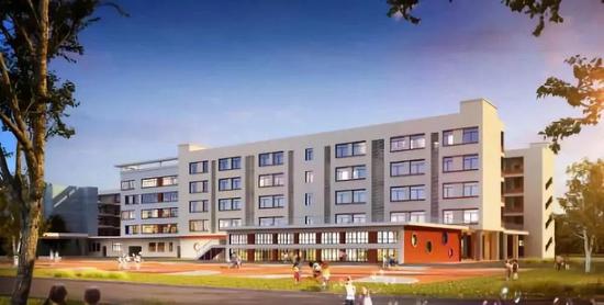 乐平镇中心小学分校效果图乐平中心小学分校设计效果图