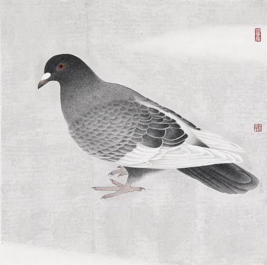 ①《和光·21》| 33x33cm | 纸本设色